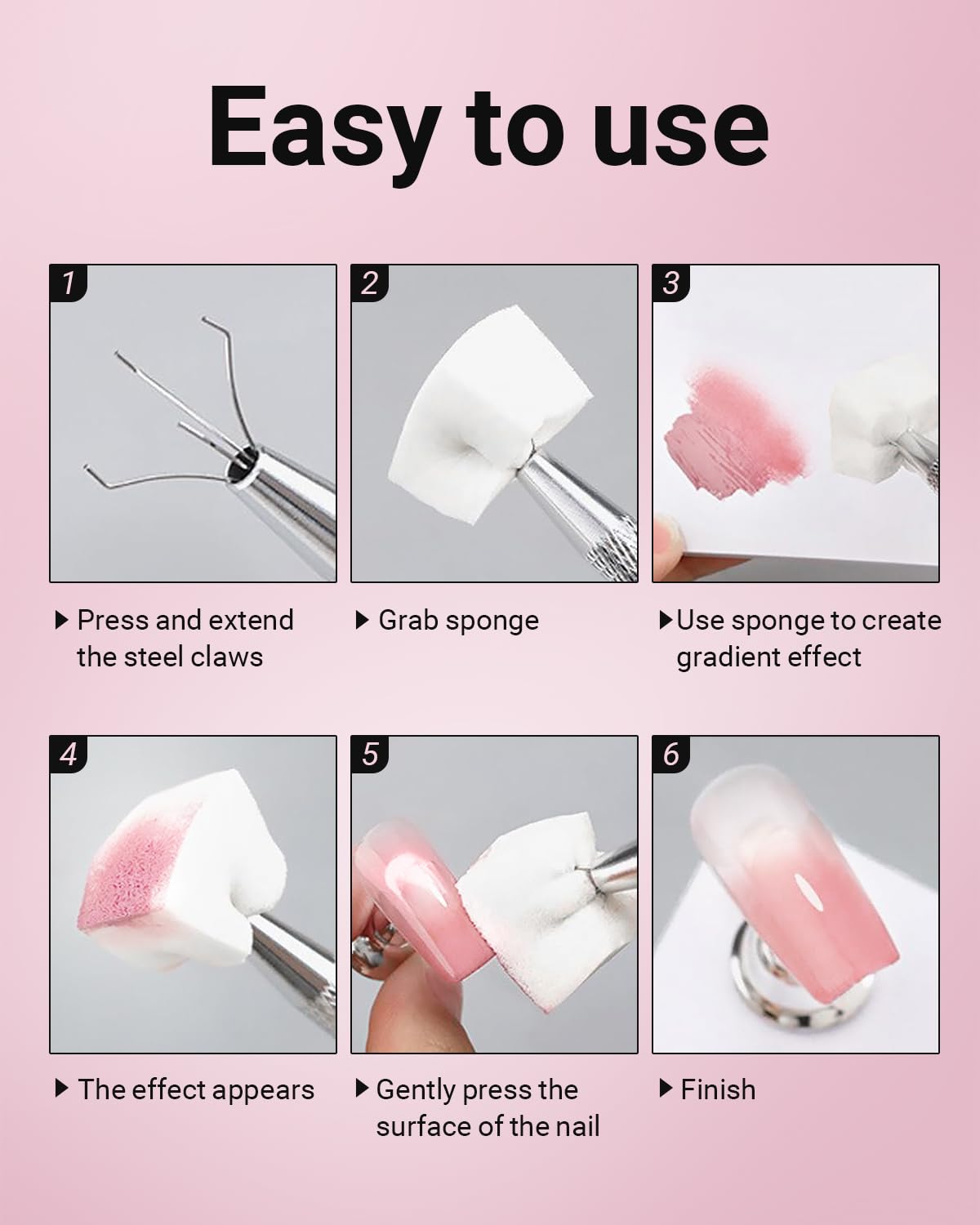 Premium lint-free Hasakhi sponges for clean color blends