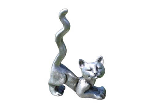 Hastings Pewter Company cat figurine made in Michigan