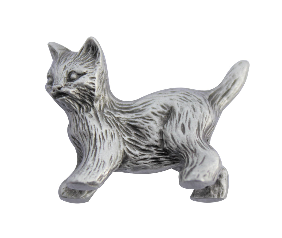 Mini Kitten Figurine Hastings Pewter made in Michigan