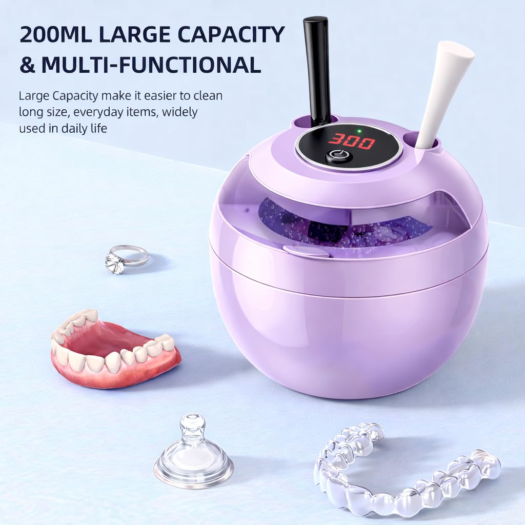 Jewelry and rings safe cleaning from Hatorie device