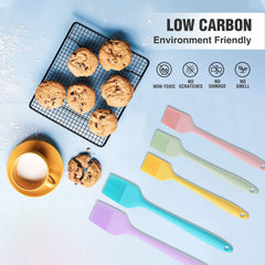 HAUSHOF silicone pastry brush blue color