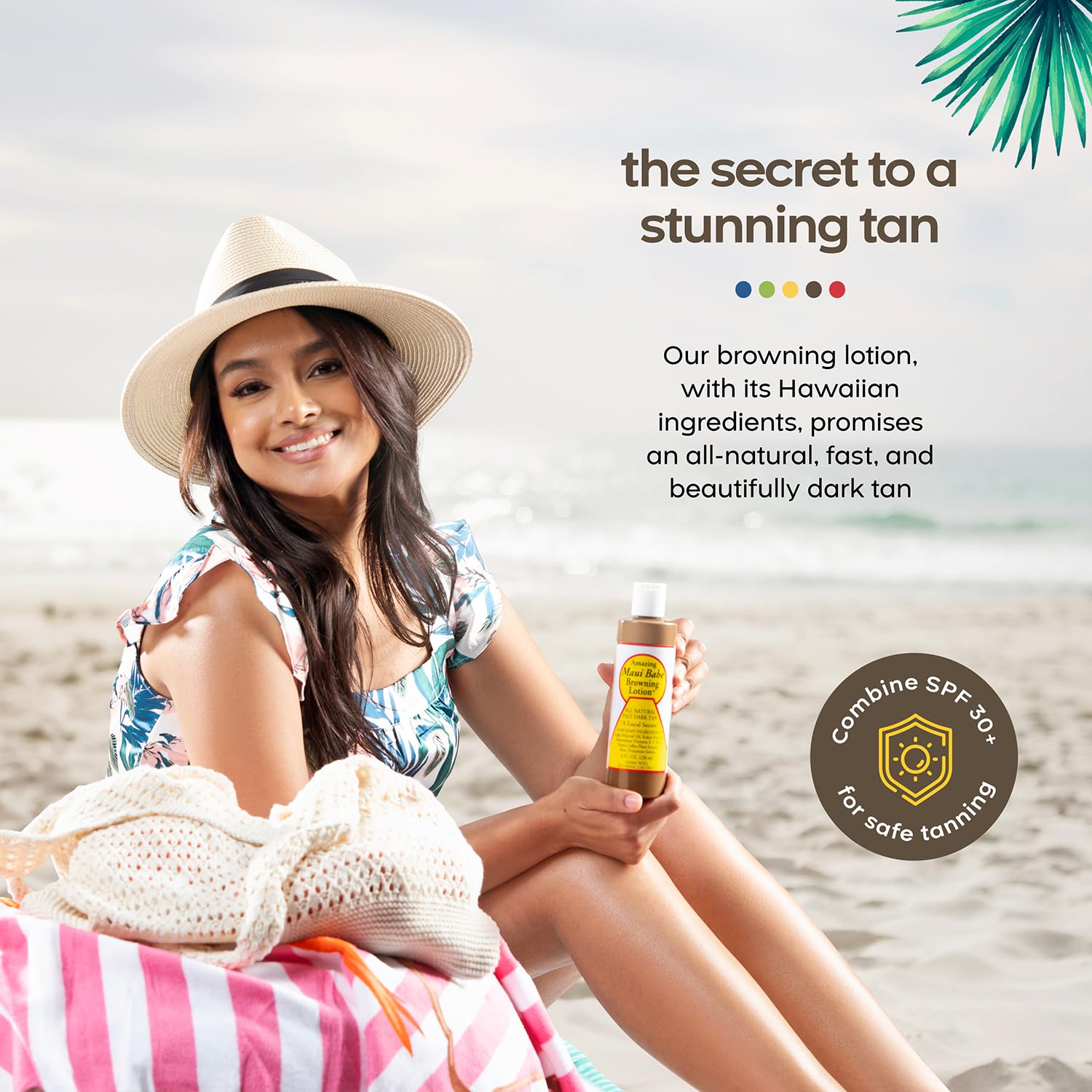 Made in USA Maui Babe from Hawaii tanning lotion