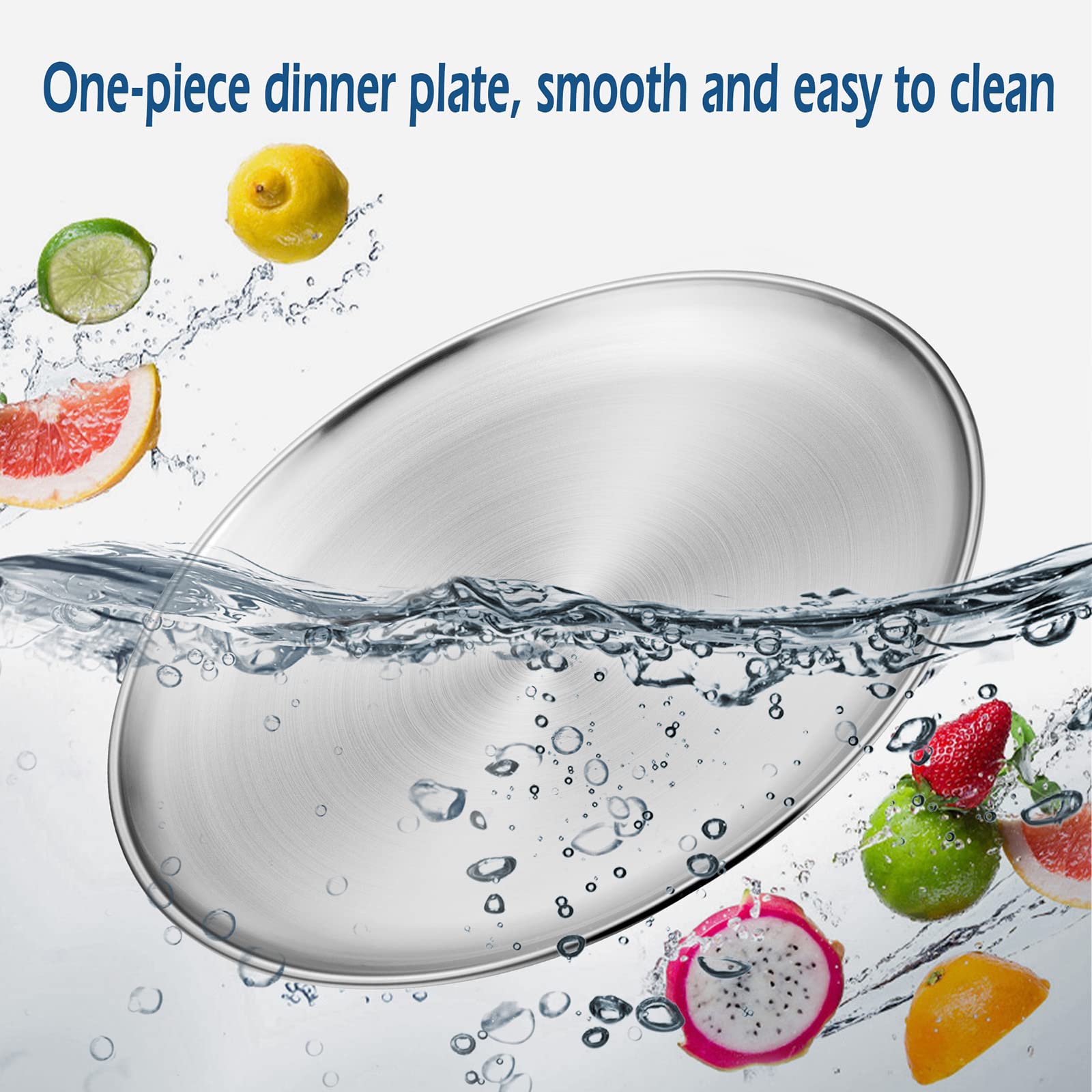 No plastic reusable dinner plates for kids