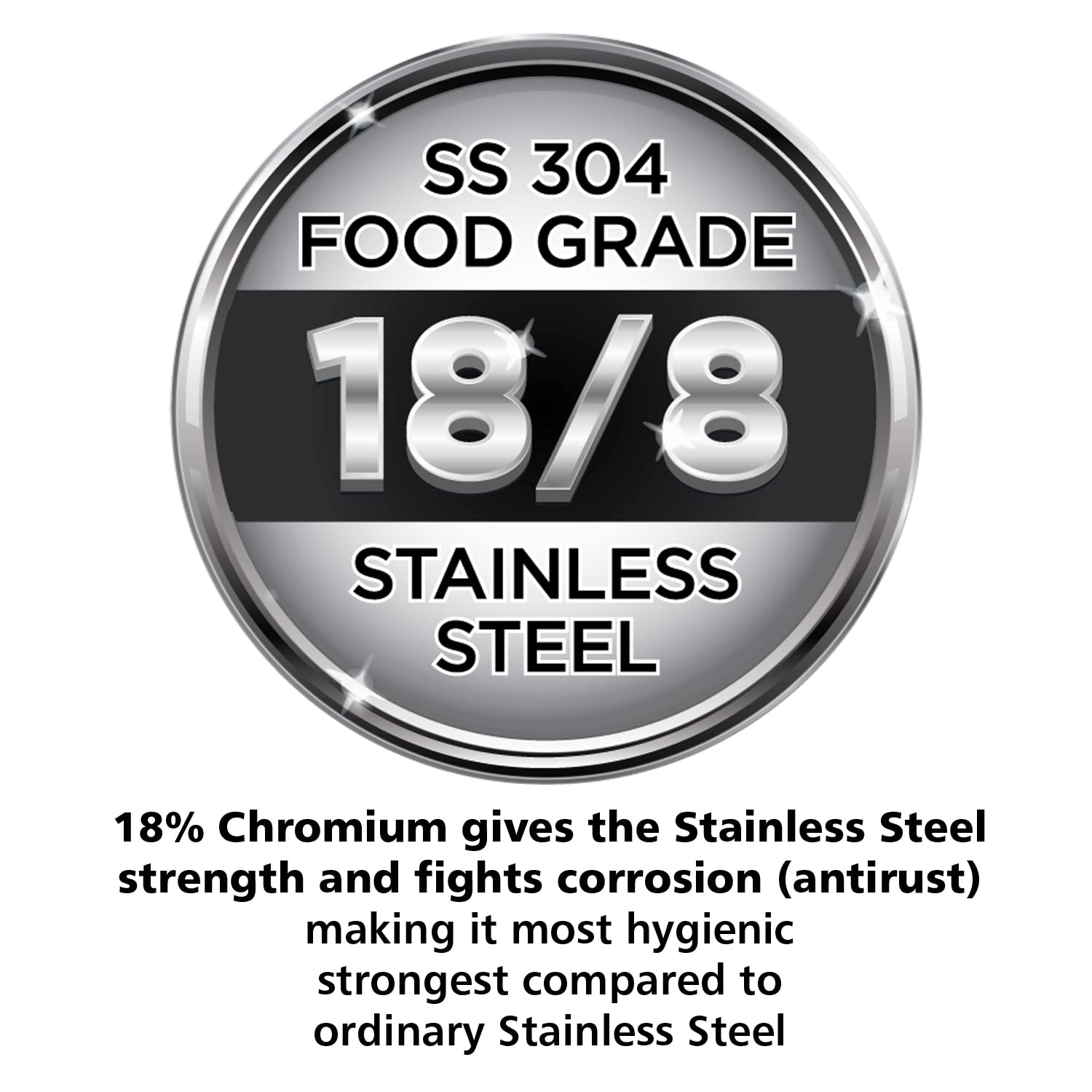 Hawkins 1.5 L stainless steel pressure cooker product image