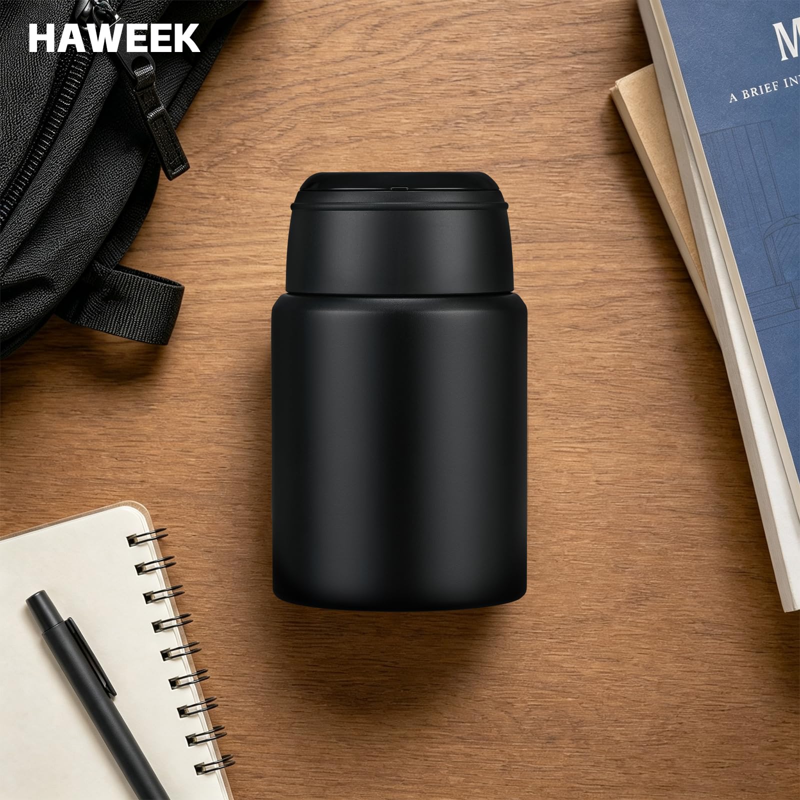 Dishwasher safe top rack compatible HAWEEK jar