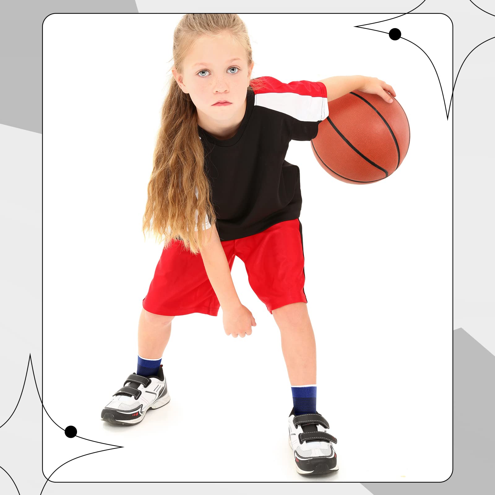 Easy to wear kids ankle brace stays in place