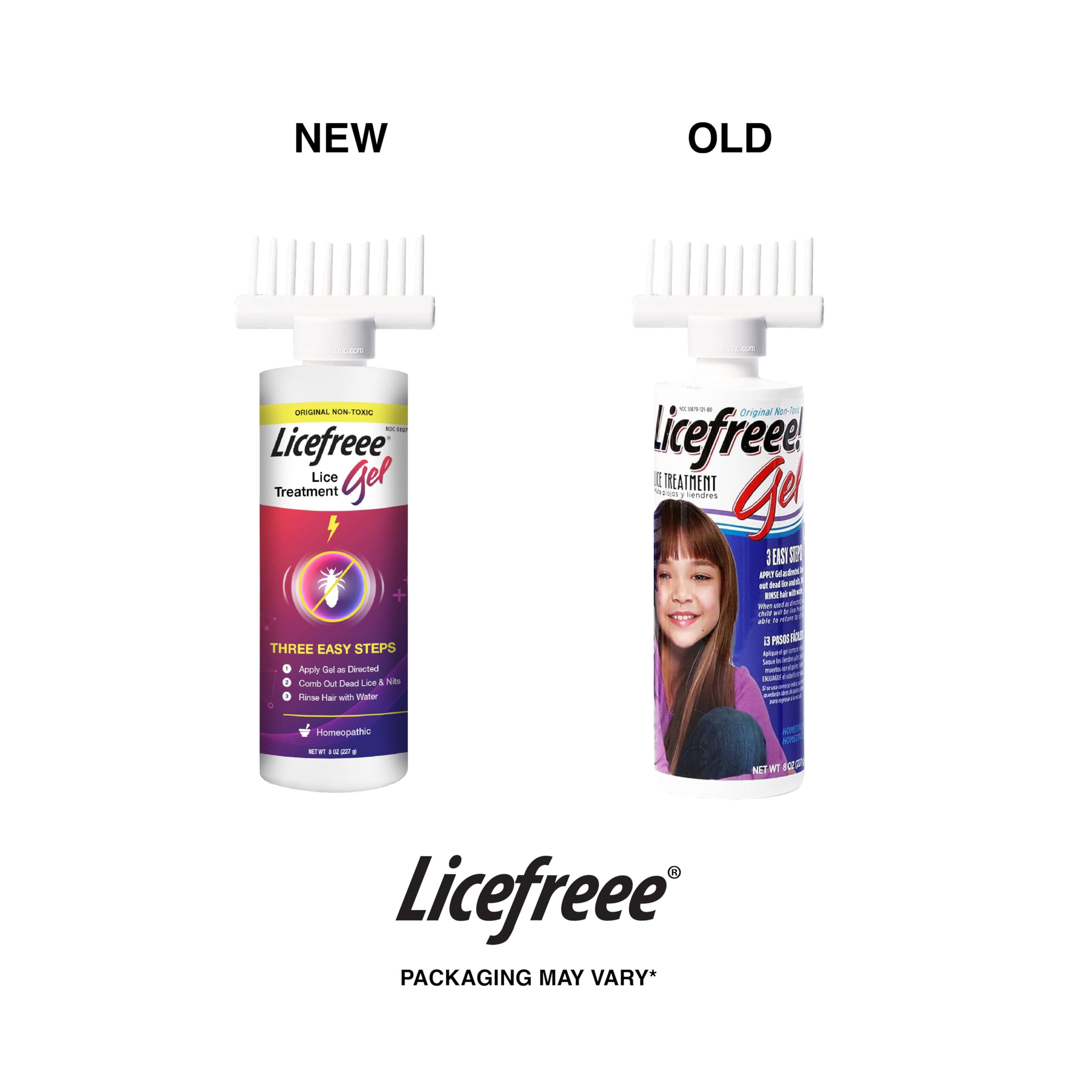 Licefreee Kit packaging with contents