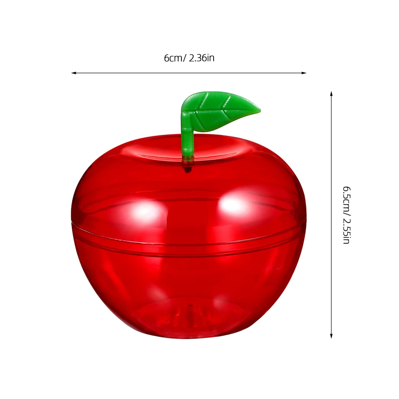 Red apples candy boxes for weddings and parties Healeved