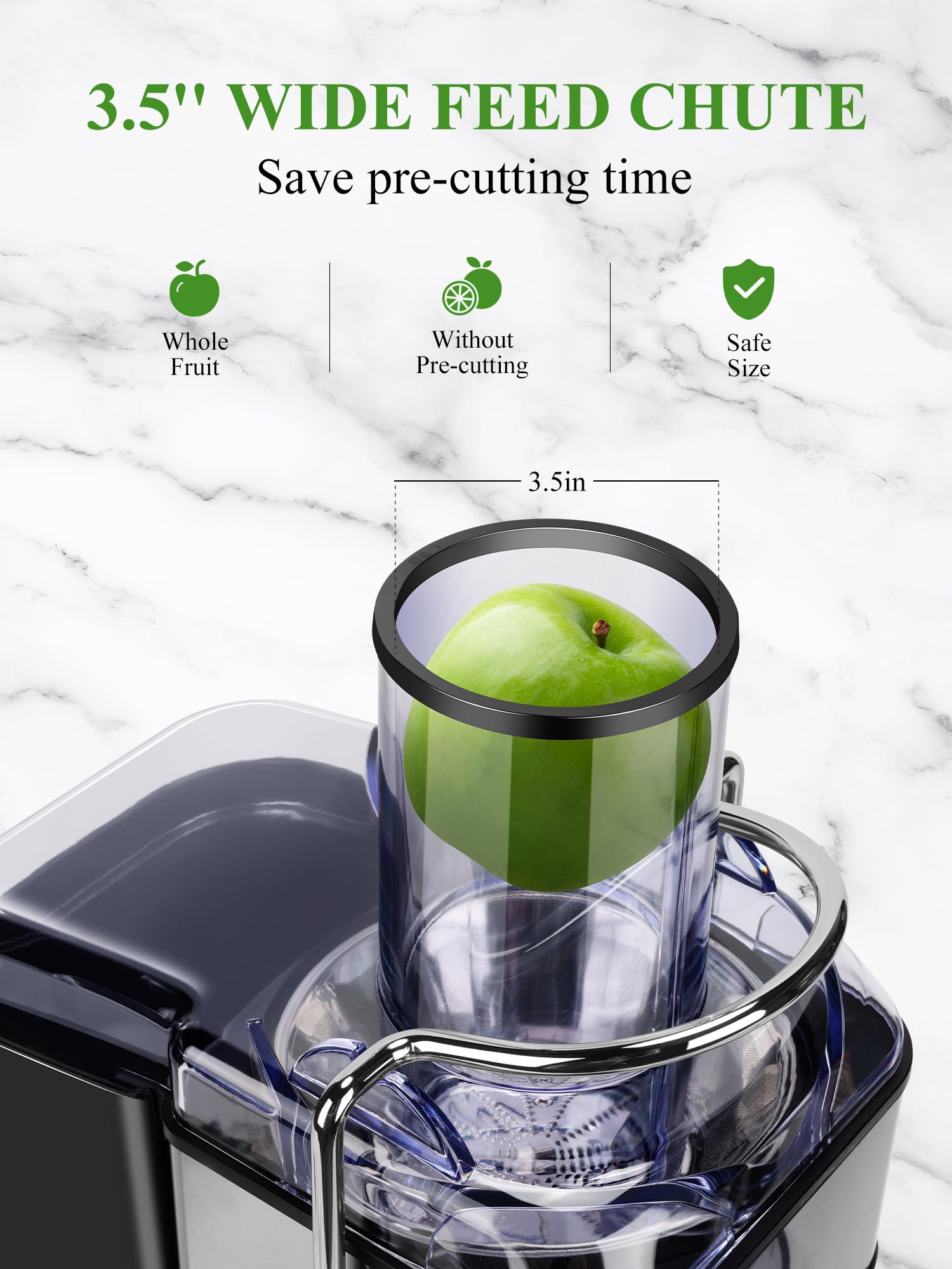 Healnitor BPA-Free juicer design