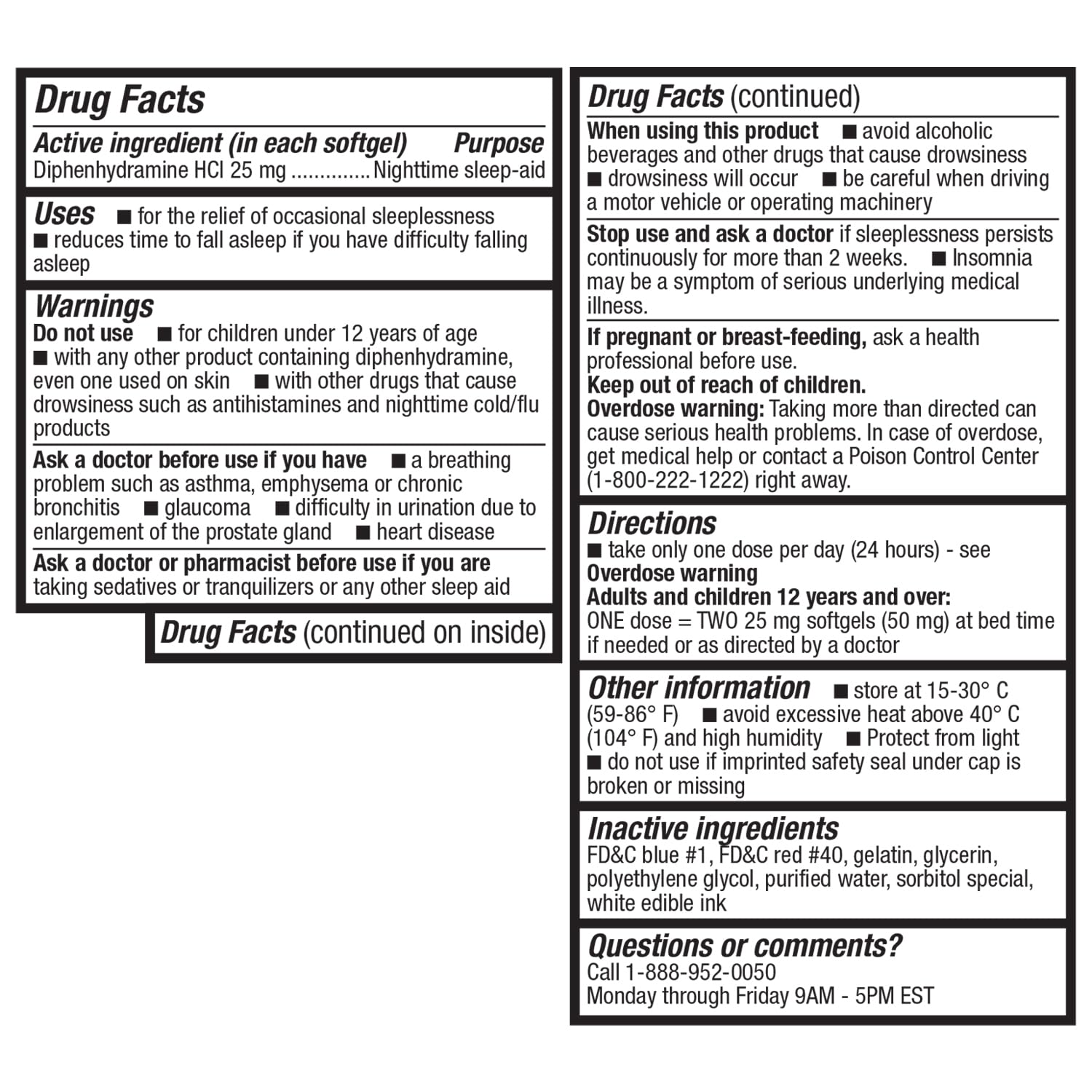 HealthA2Z Sleep Aid container and cap detail