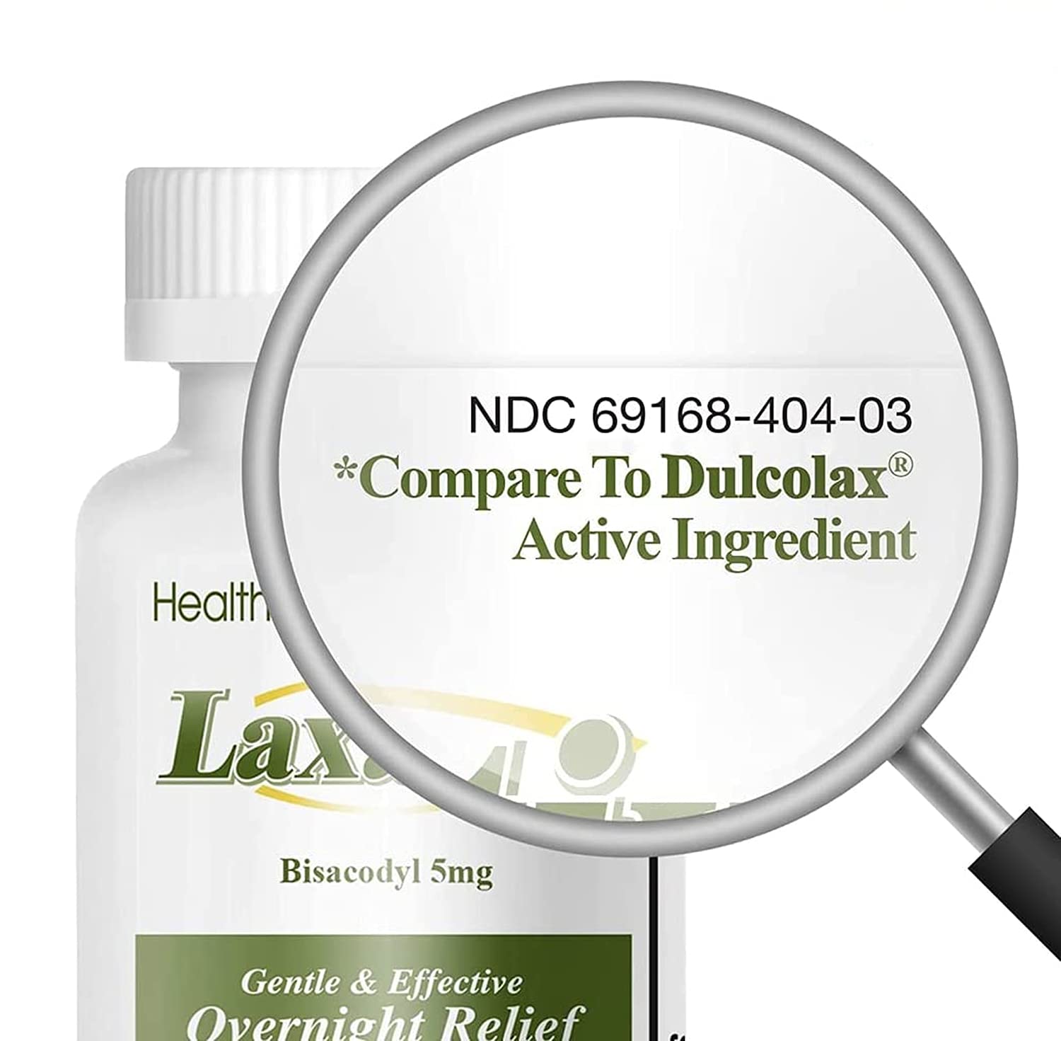 Overnight relief concept HealthA2Z Bisacodyl 5mg