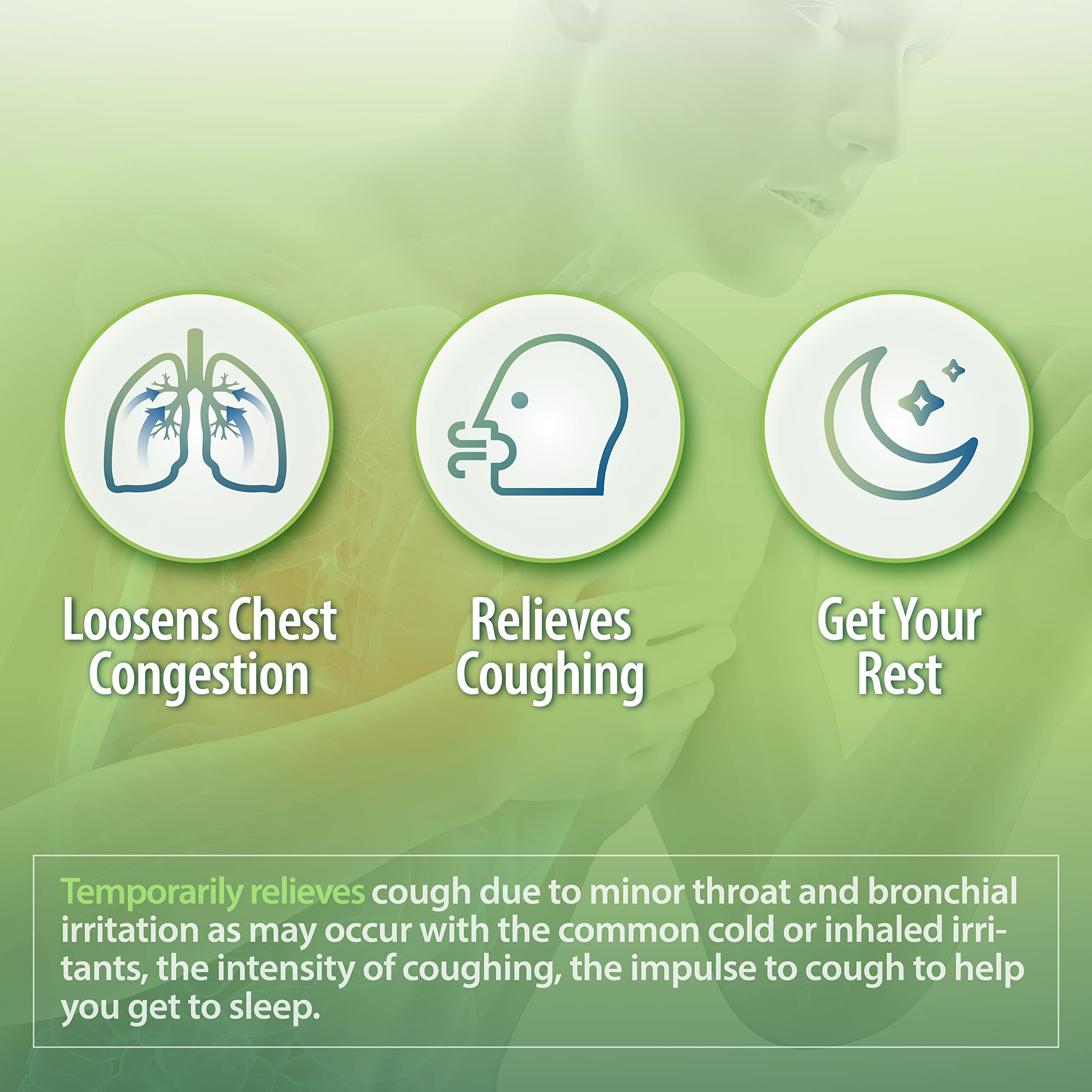 HealthA2Z Mucus Relief DM immediate release uncoated formulation