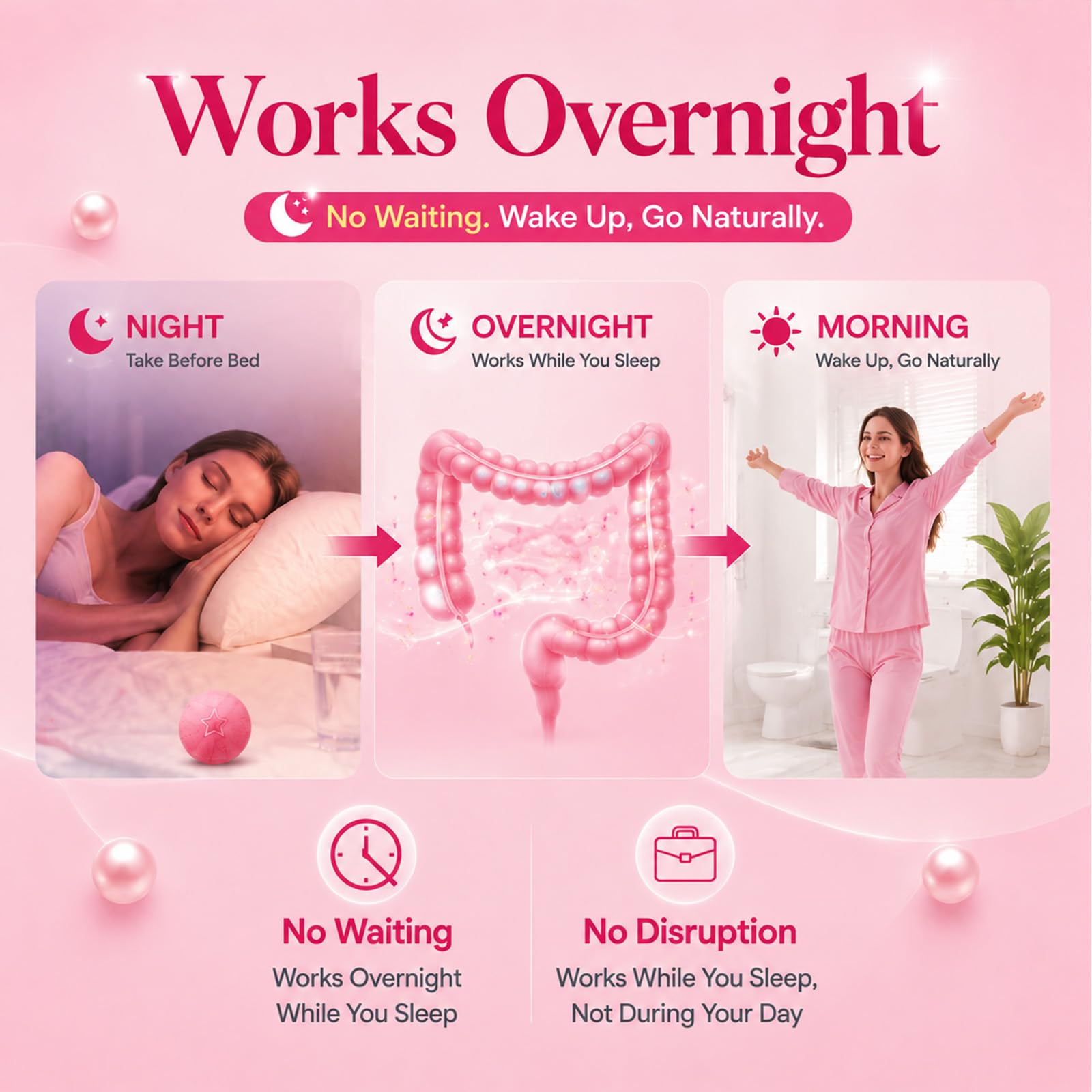 Overnight relief HealthA2Z laxative packaging