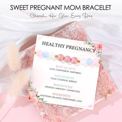 healthy pregnancy bracelet from pregnancy gift box