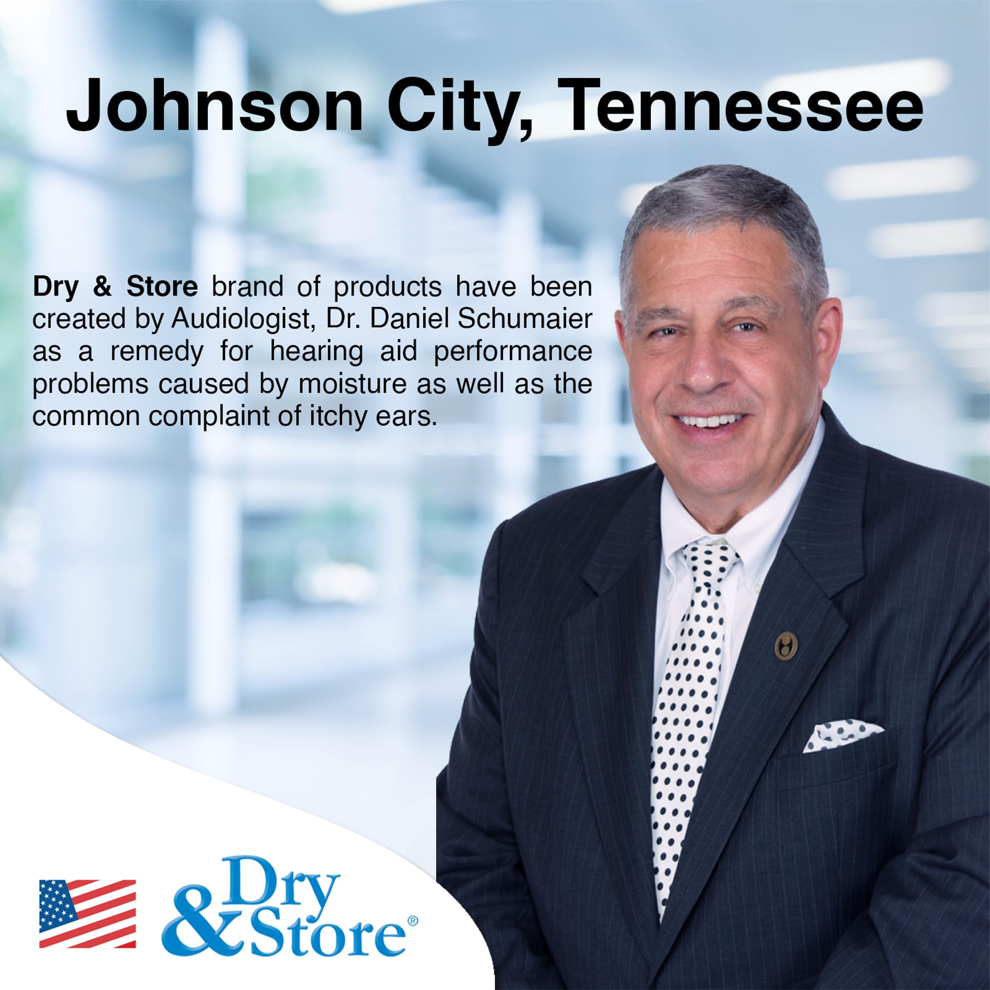 Dry-Brik II blocks deliver moisture control for hearing devices