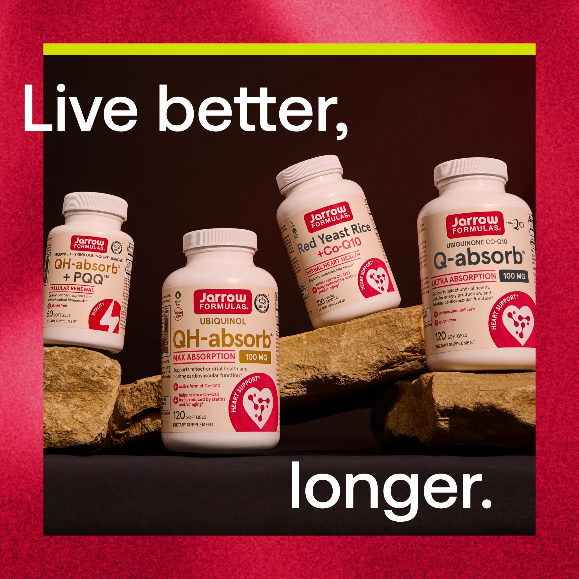 Heart health support CoQ10 ubiquinol softgels