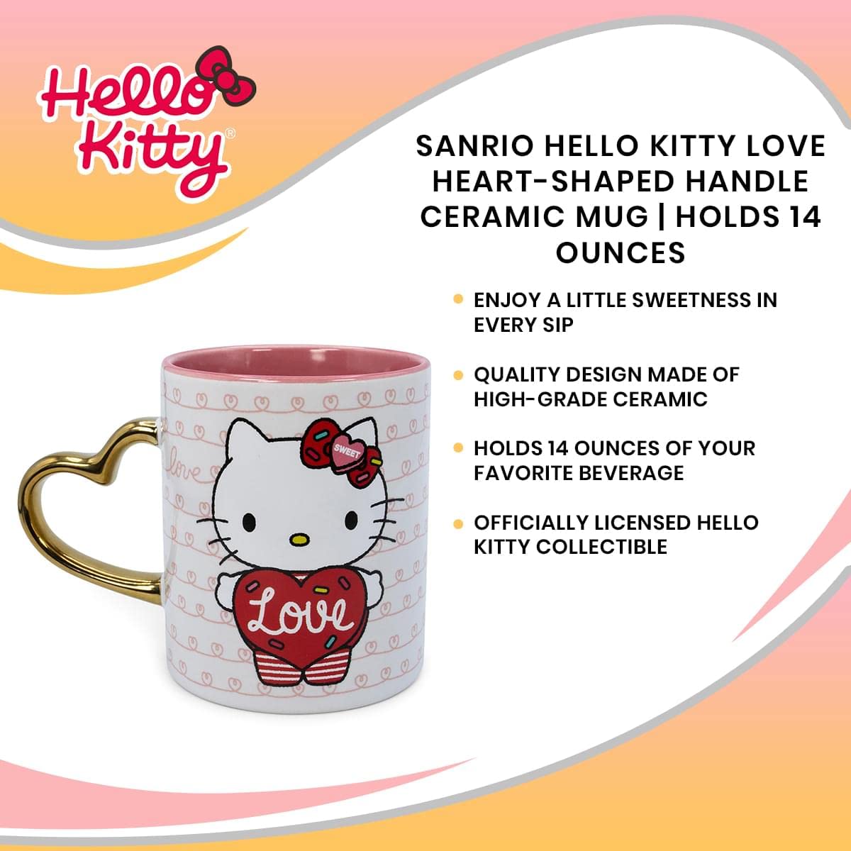 Valentine's Day gift Hello Kitty mug