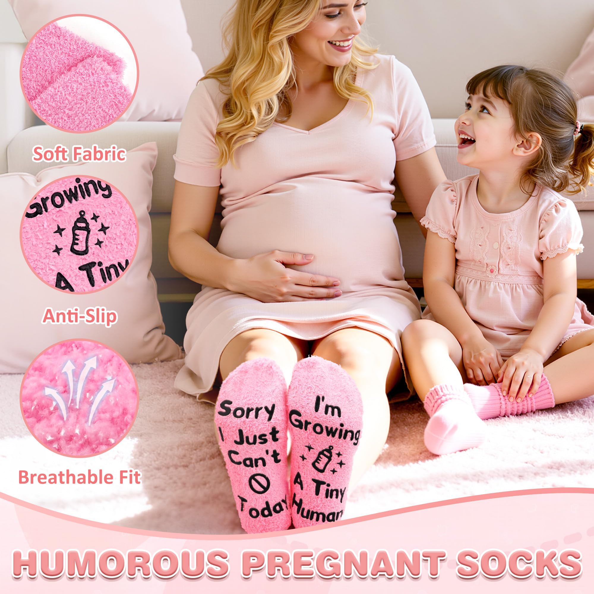 heartfelt greeting card in moms to be gift basket