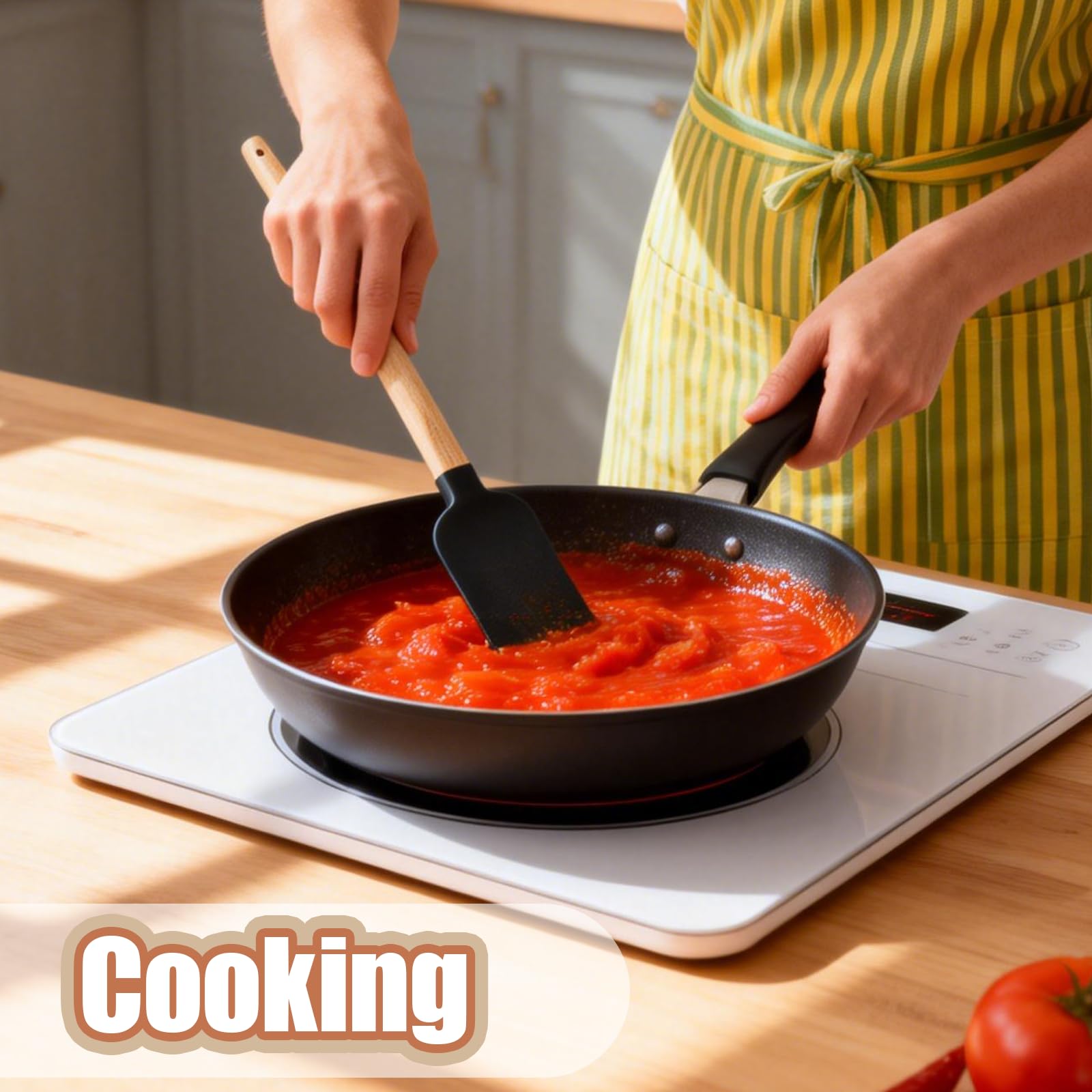 spatula friendly for non-stick cookware alt text
