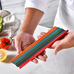 Chopsticks in vibrant colors for dining table