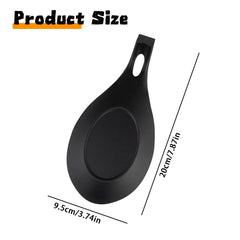 heat resistant silicone spoon holder up to 500°F