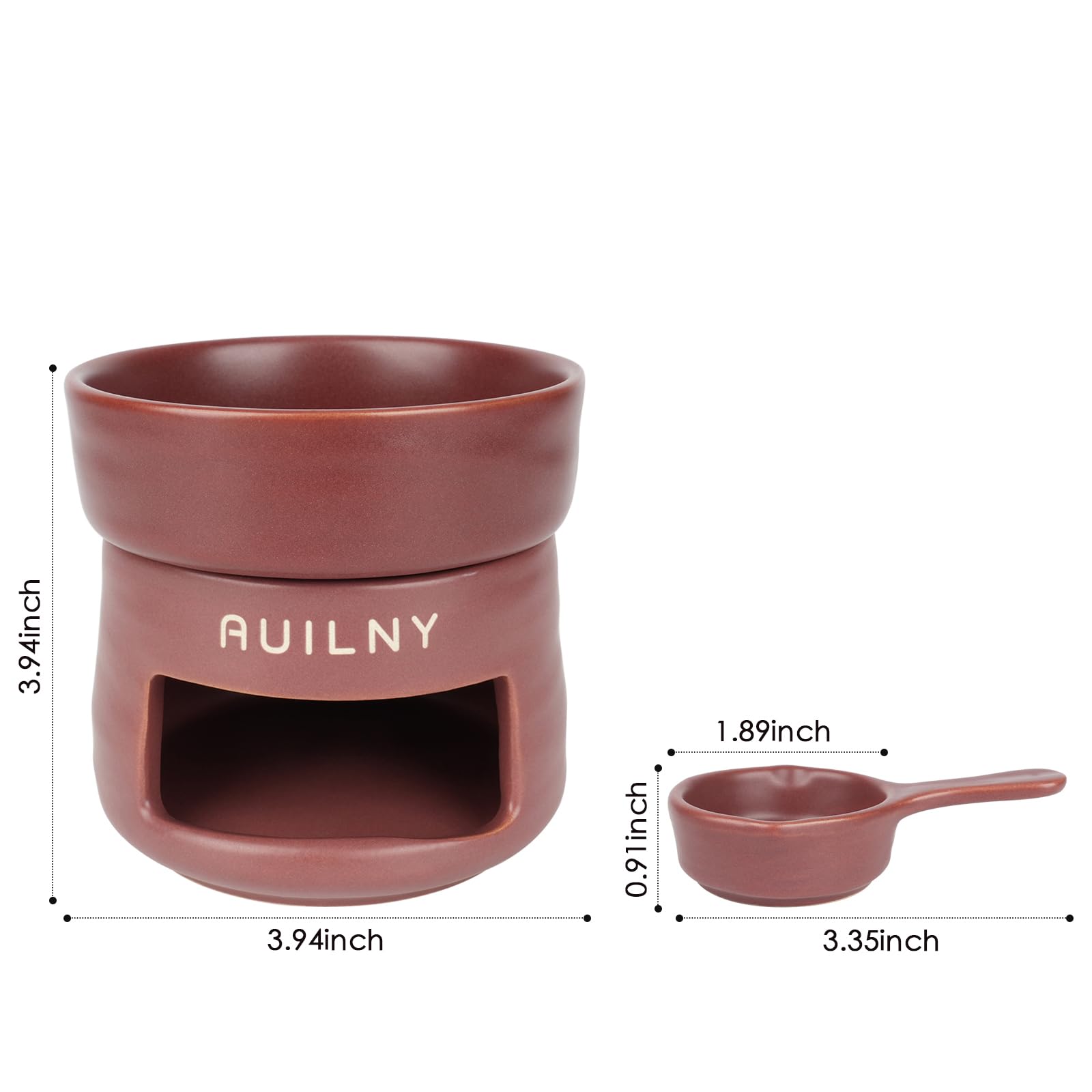 heat resistant pottery warmer for aromatherapy