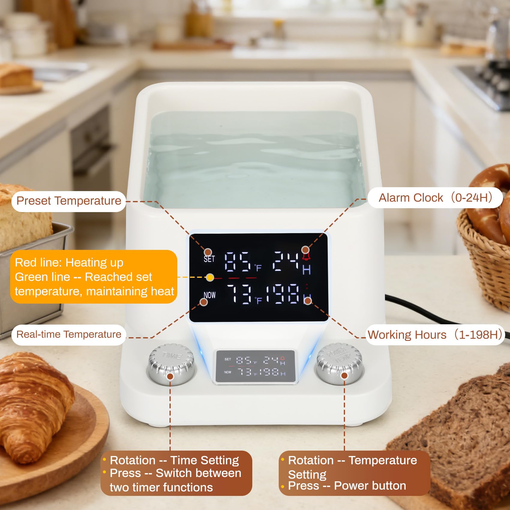 BPA-free food-grade materials and safe plug visible in product image