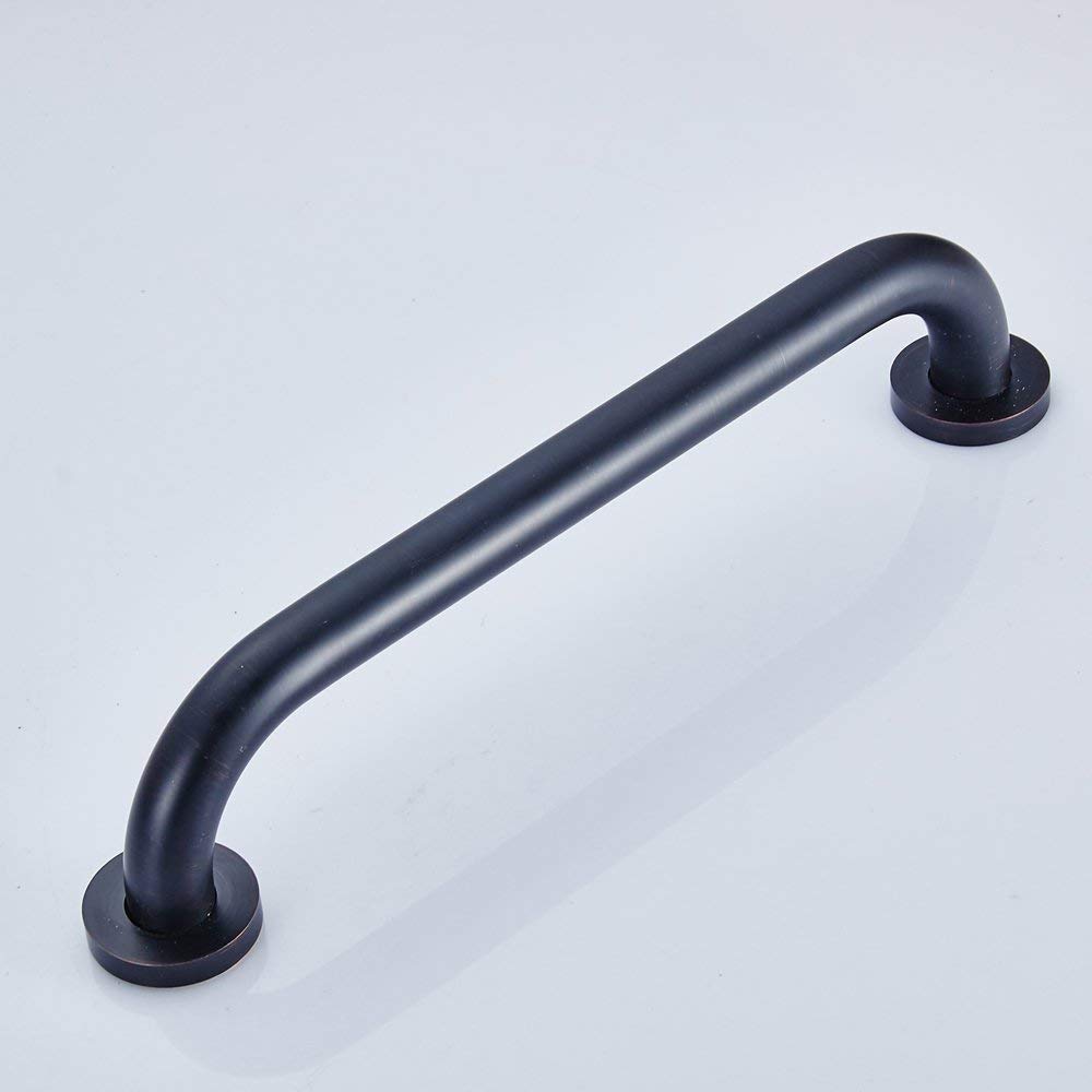 Wall mounted grab bar with concealed screws and hardware