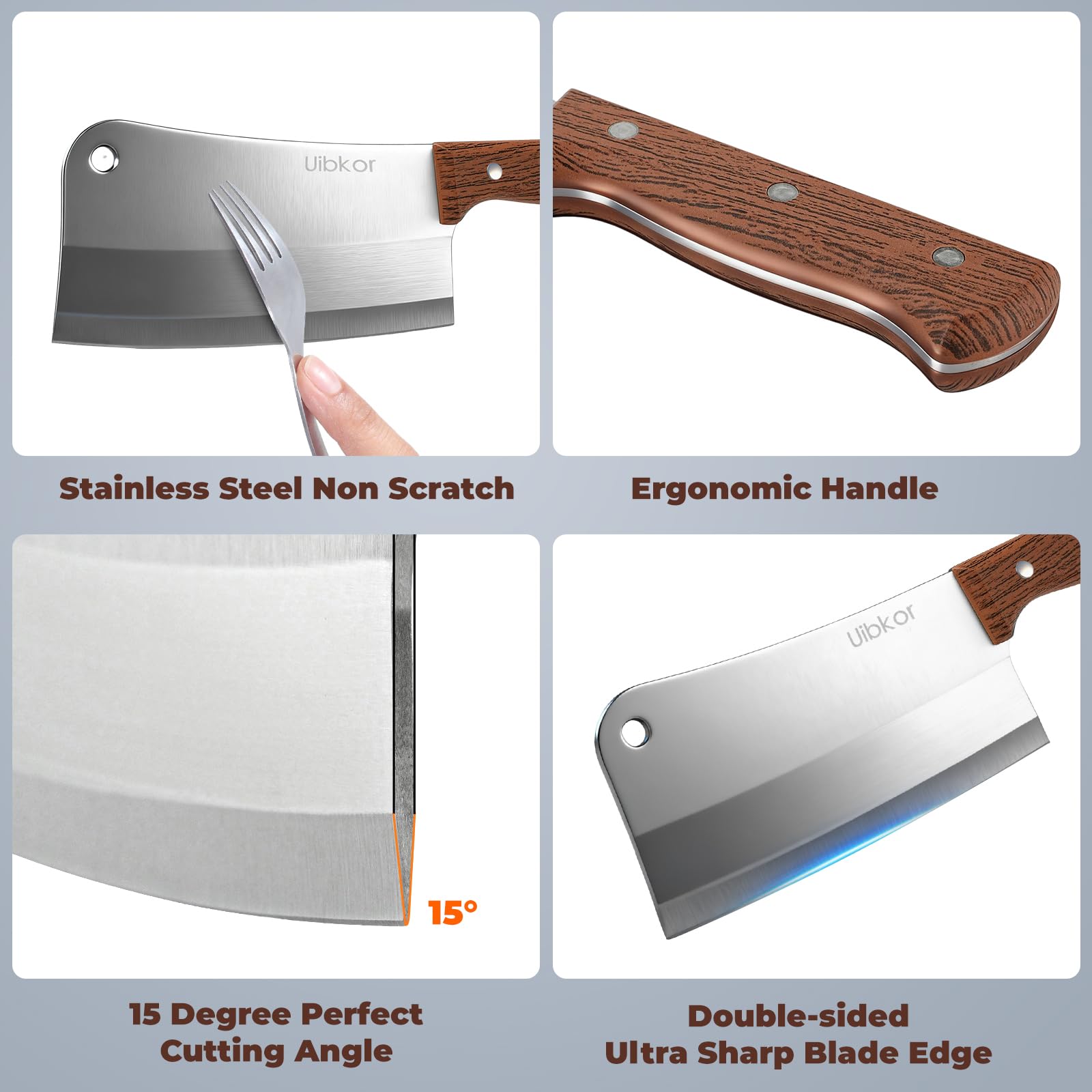 high carbon steel blade close up