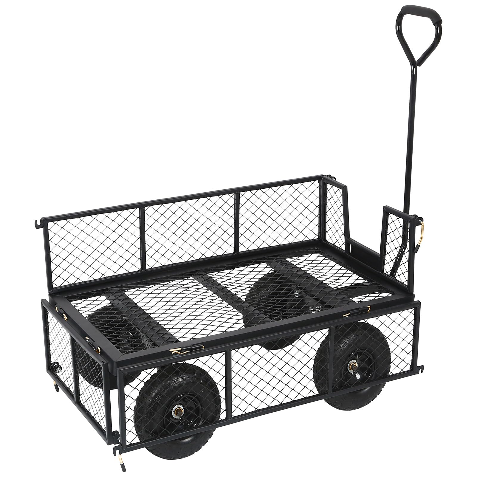 Quick-release loading on BILT HARD garden cart
