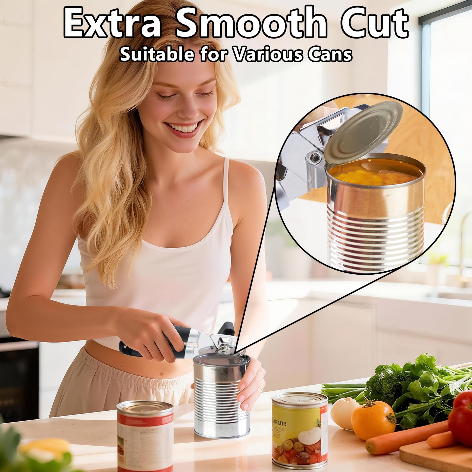 Heavy duty kitchen scissors for herbs and meats