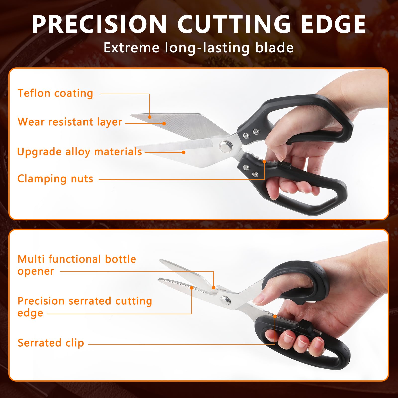 non-slip silicone grip handles for left and right hands