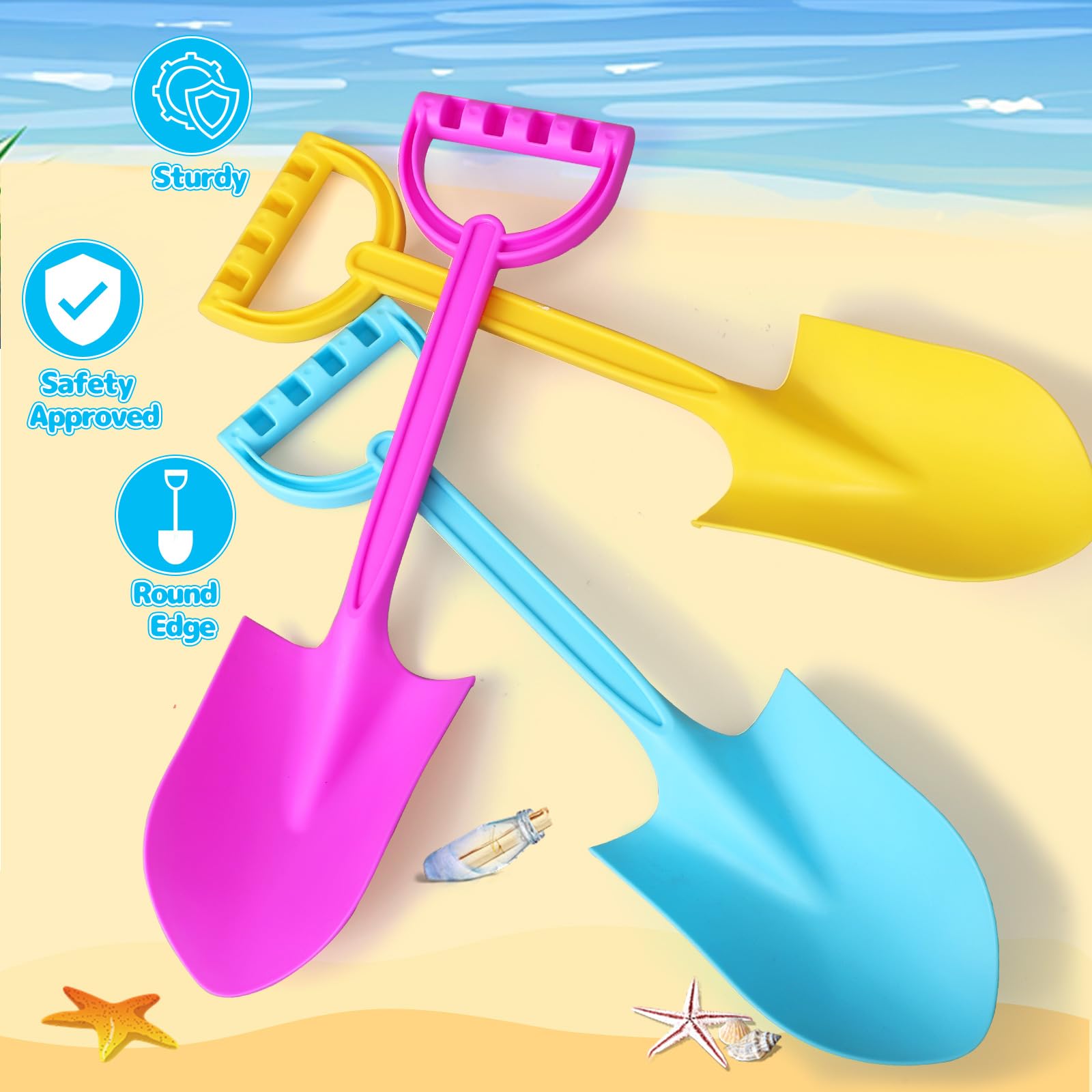 Eco friendly large sand shovel from Beach Sand Shovels Toys