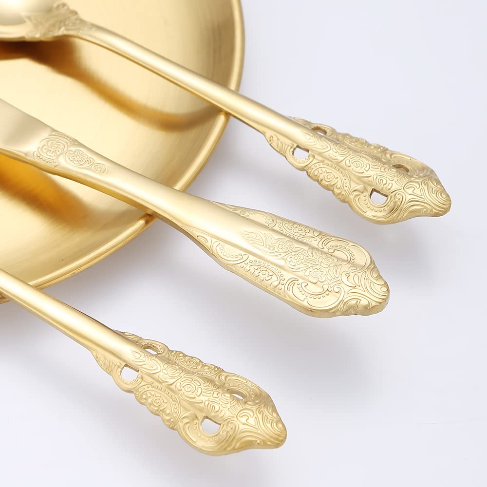 Heavy duty stainless steel flatware for everyday use