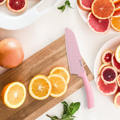Utility knife by hecef color coded non-stick blade