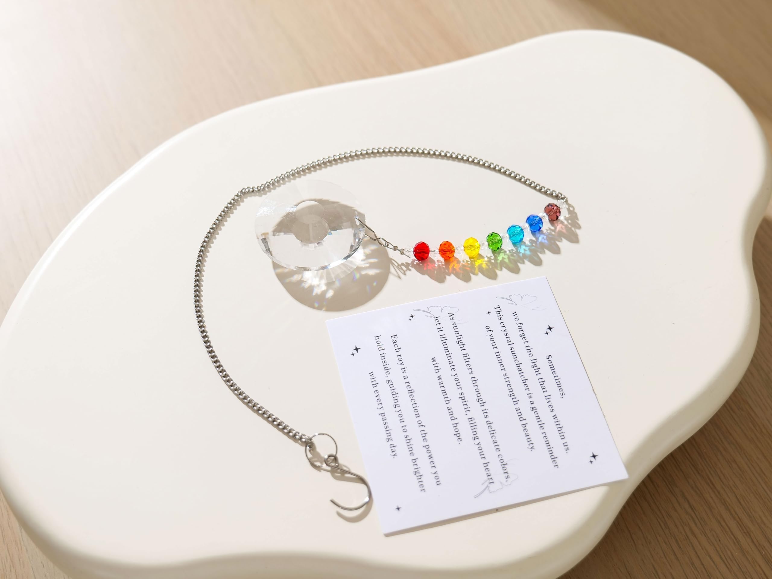 Hegelda aunt gifts crystal suncatcher