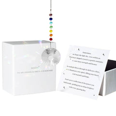 Hegelda crystal suncatcher gift for women friendship