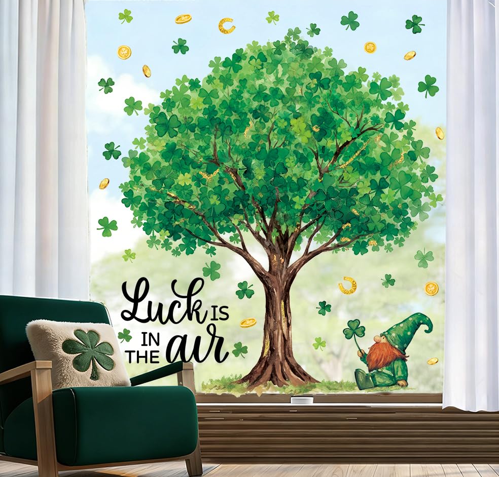 Heirloom Haven 6 sheets window clings set