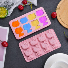 Hello Kitty chocolate mold small ice cube tray