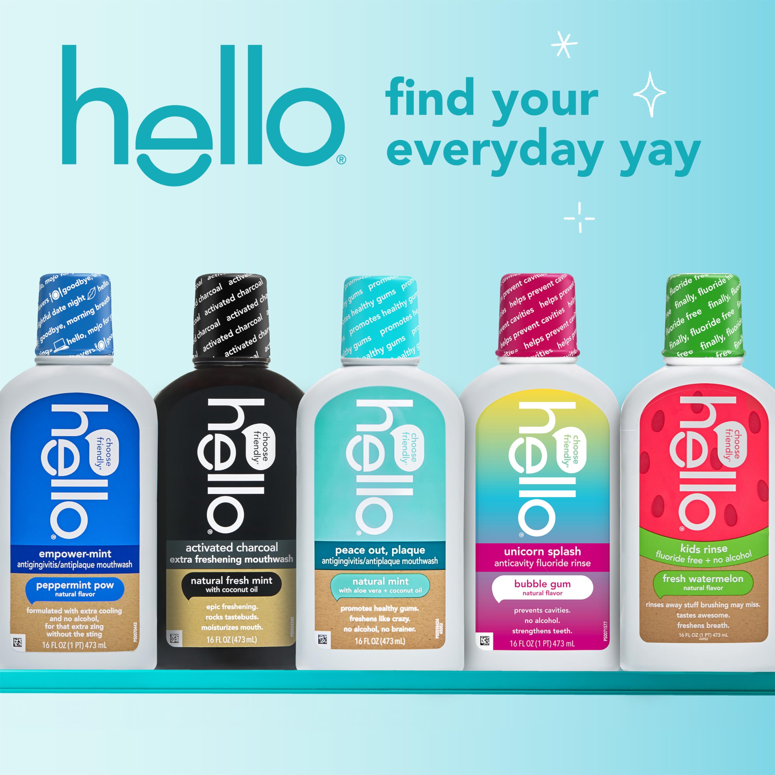 Not tested on animals vegan mouthwash packaging