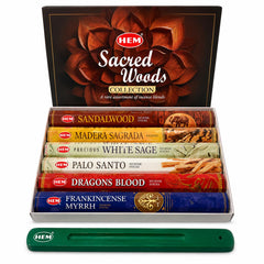 Hem Assorted Sacred Woods Incense Sticks box set