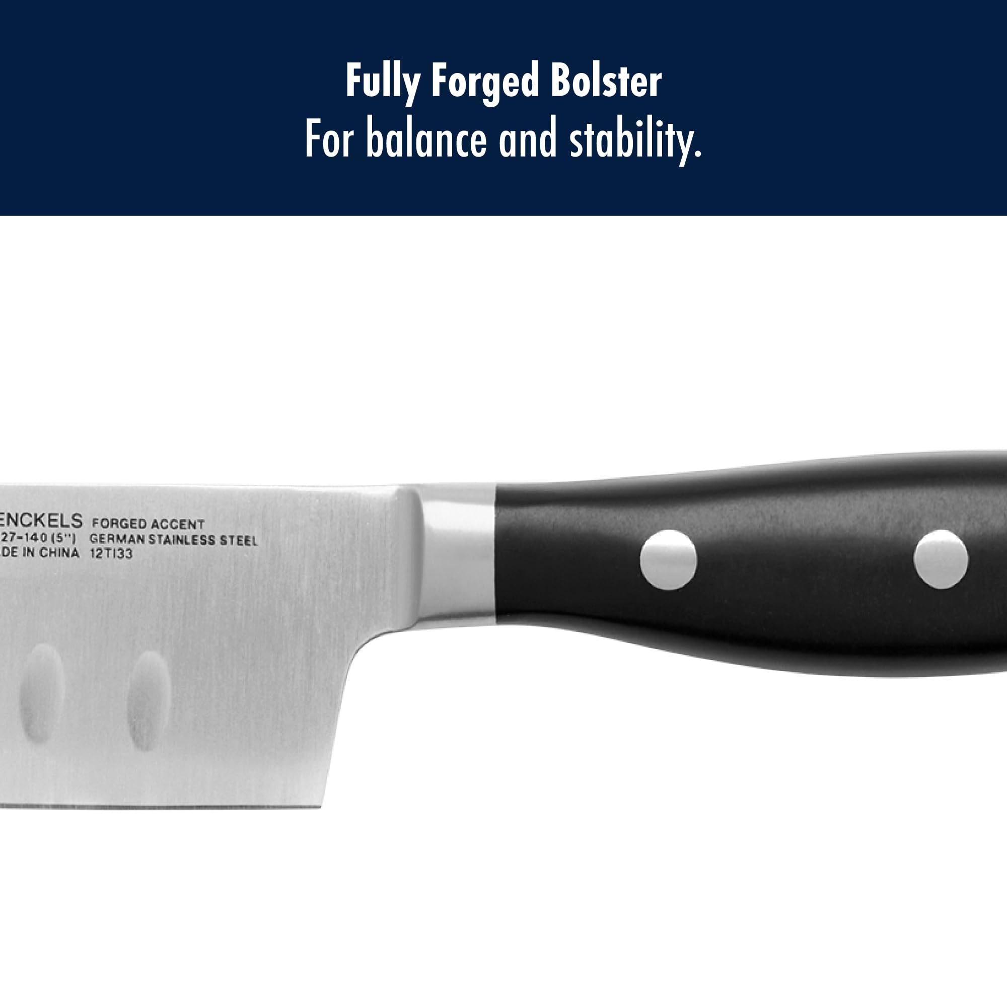 Black finish HENCKELS knife set image