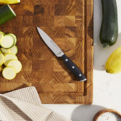 HENCKELS Forged Accent 3.5-inch paring knife with stainless steel endcap