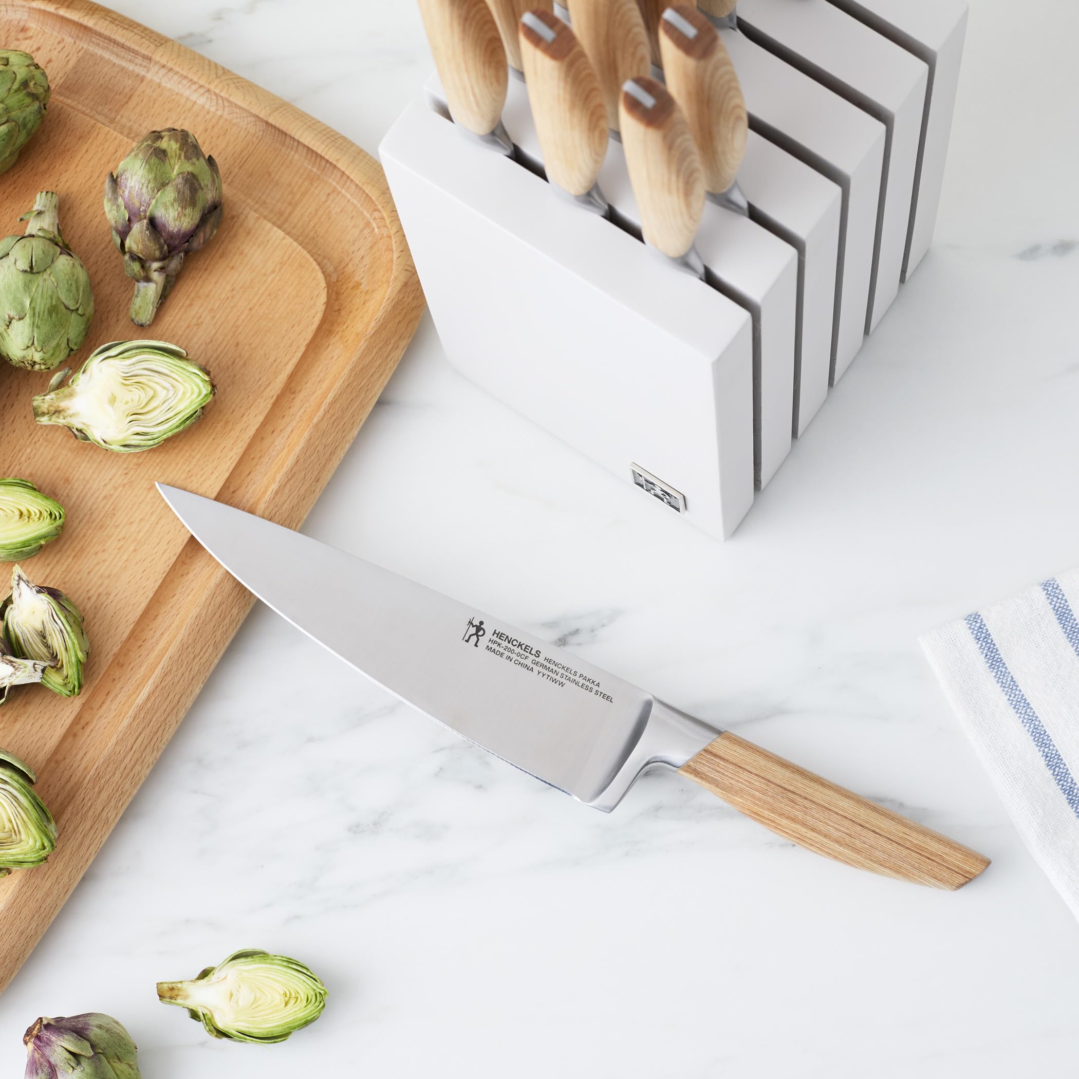 3.5-inch paring knife Henckels Pakka Wood Handles set