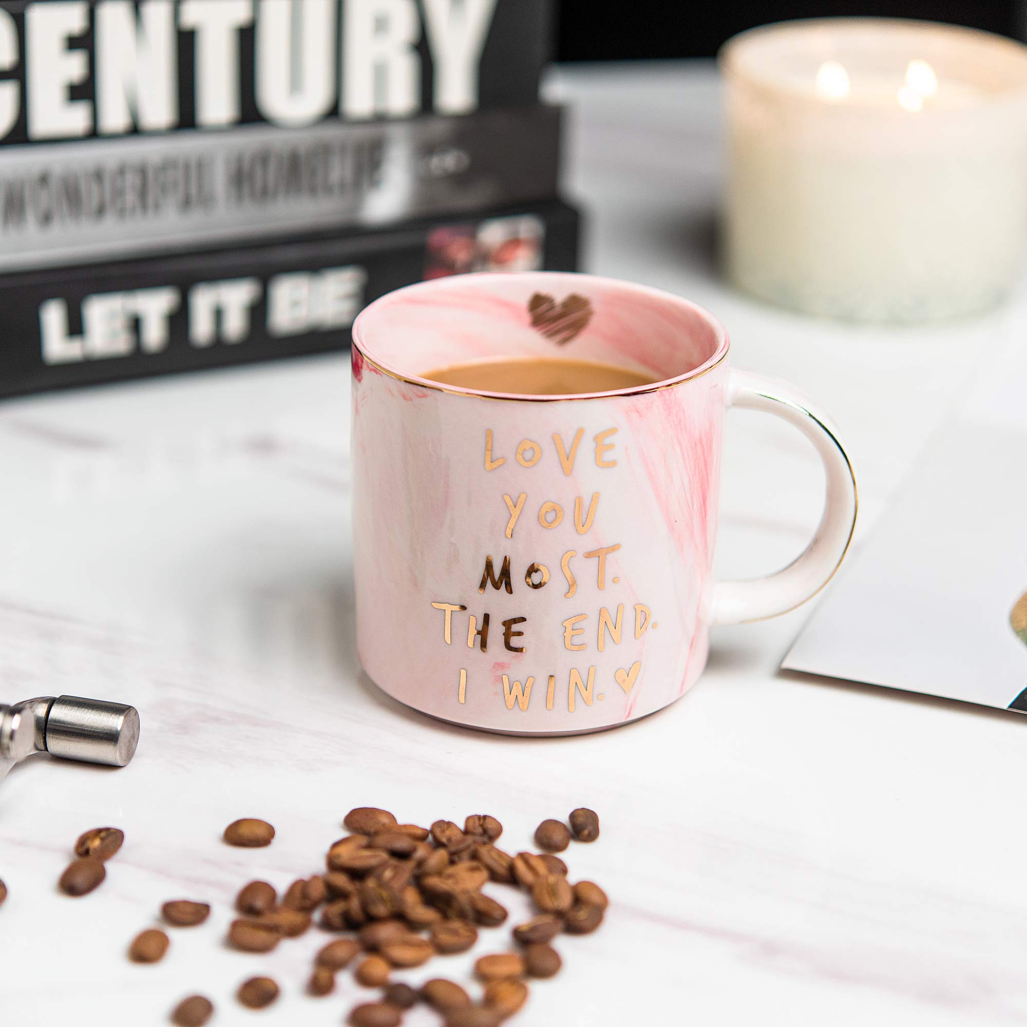 Gift idea for girlfriend or wife featuring mug