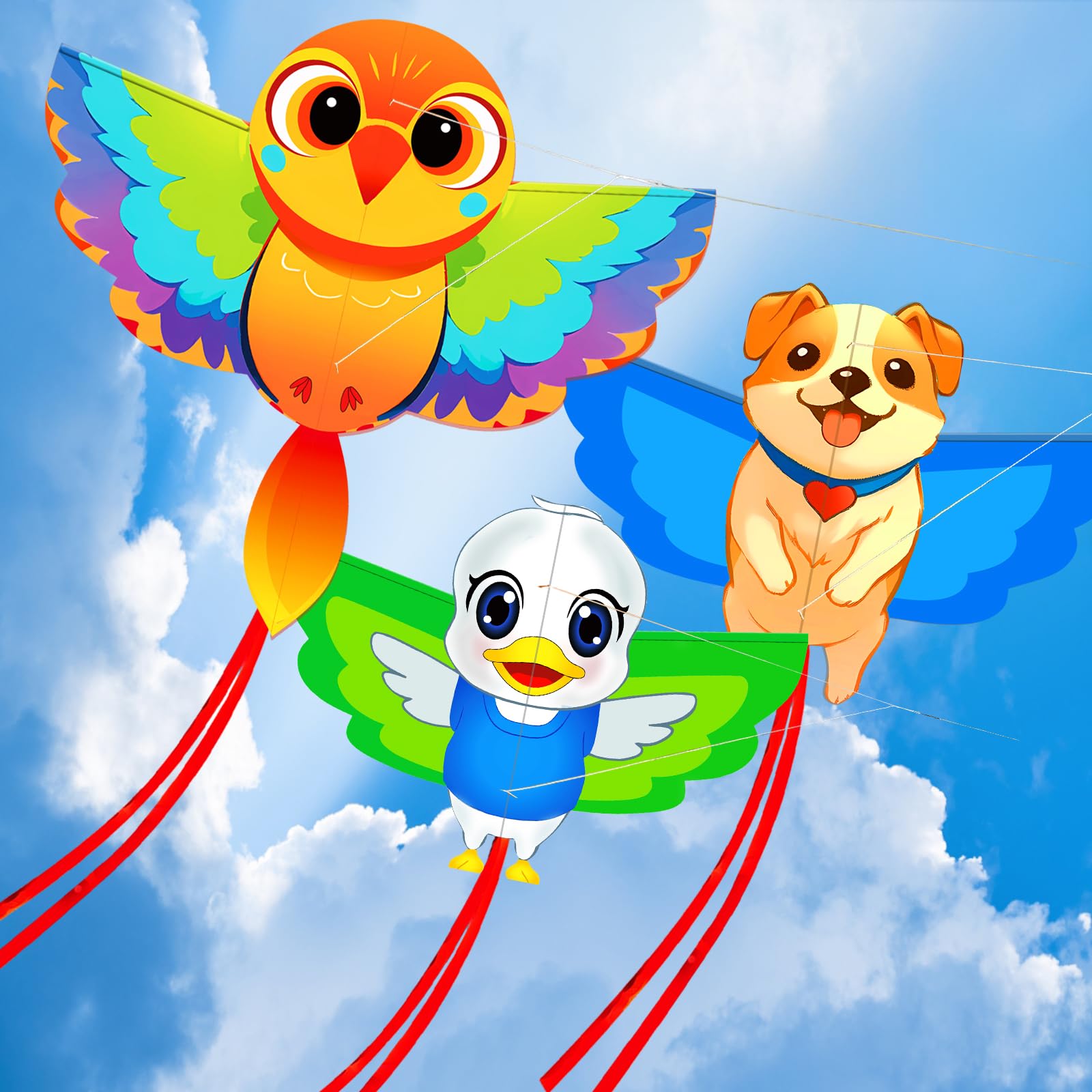 Dog kite Hengda 3 pack