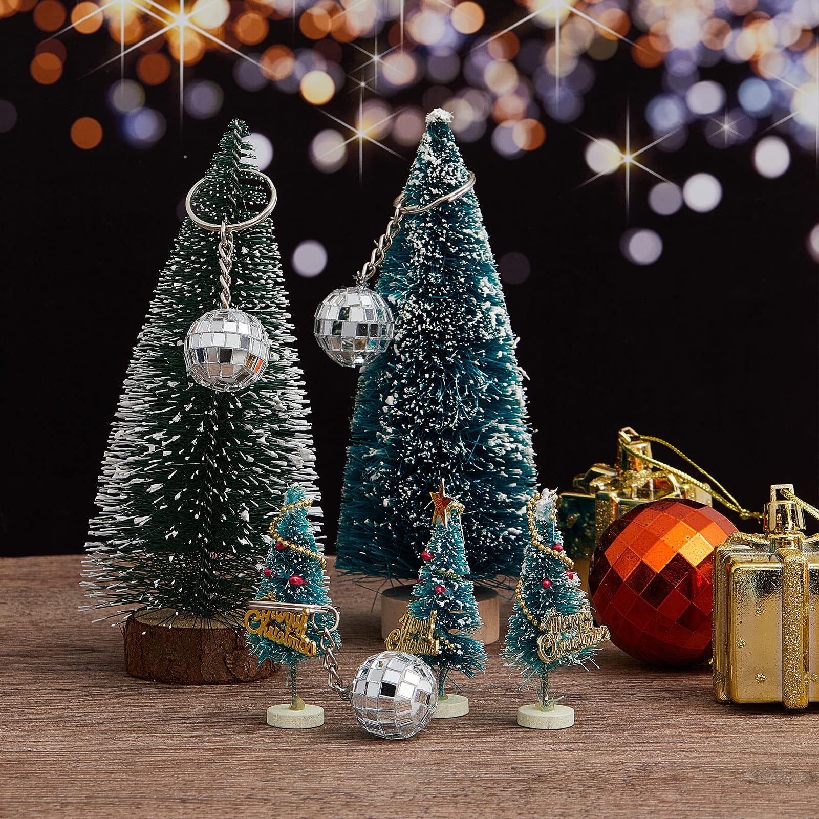 Bulk disco ball keychains for celebrations and decor