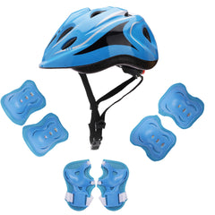 HENXING kids helmet for ages 4 to 12 blue