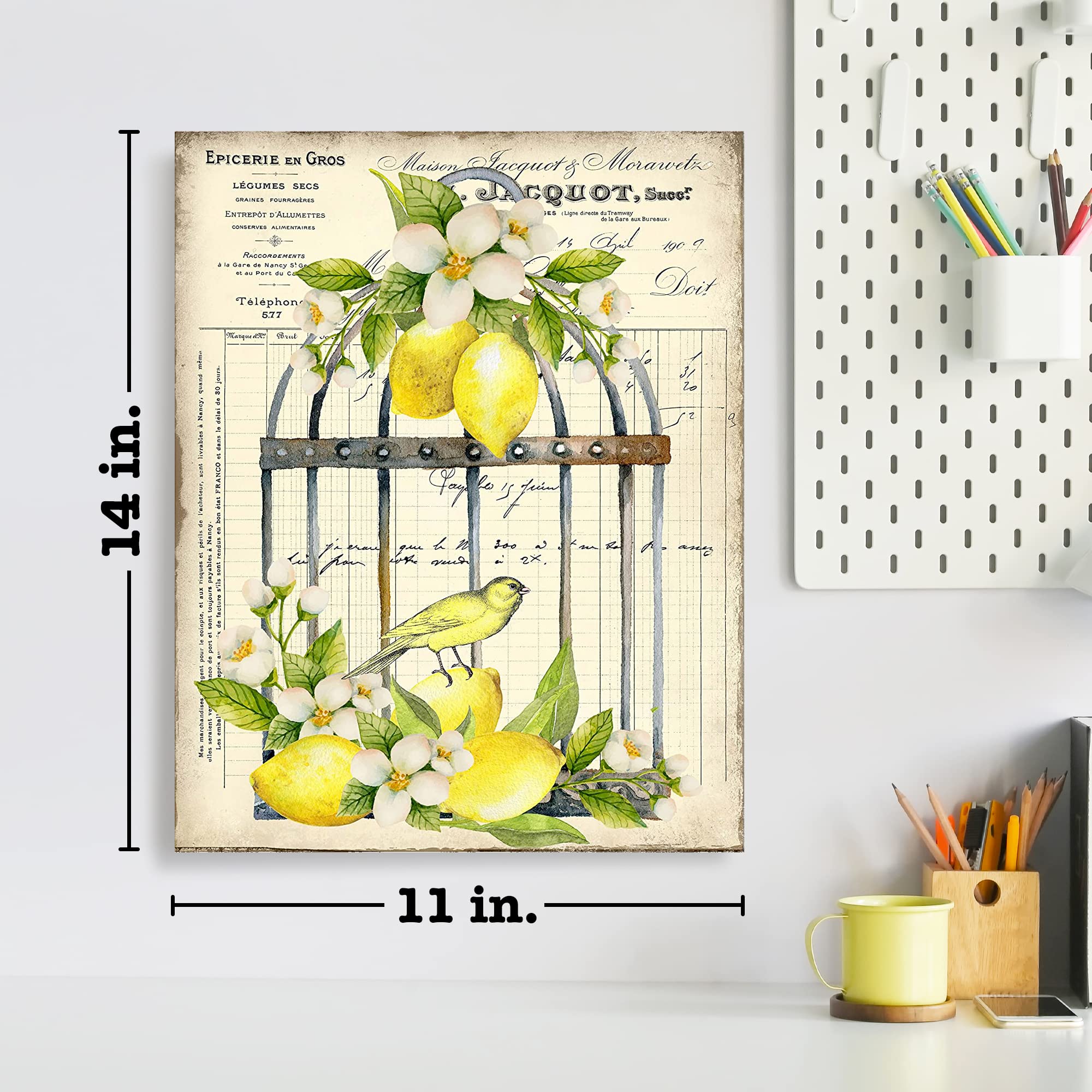 Herb themed wrapped canvas print by Twisted R Designs