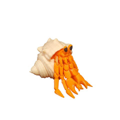 Hermit Crab stress relief PLA model